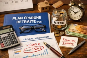 une brochure sur le PER